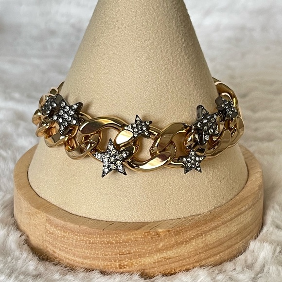 Betsey Johnson rhinestone star bracelet - Picture 10 of 10